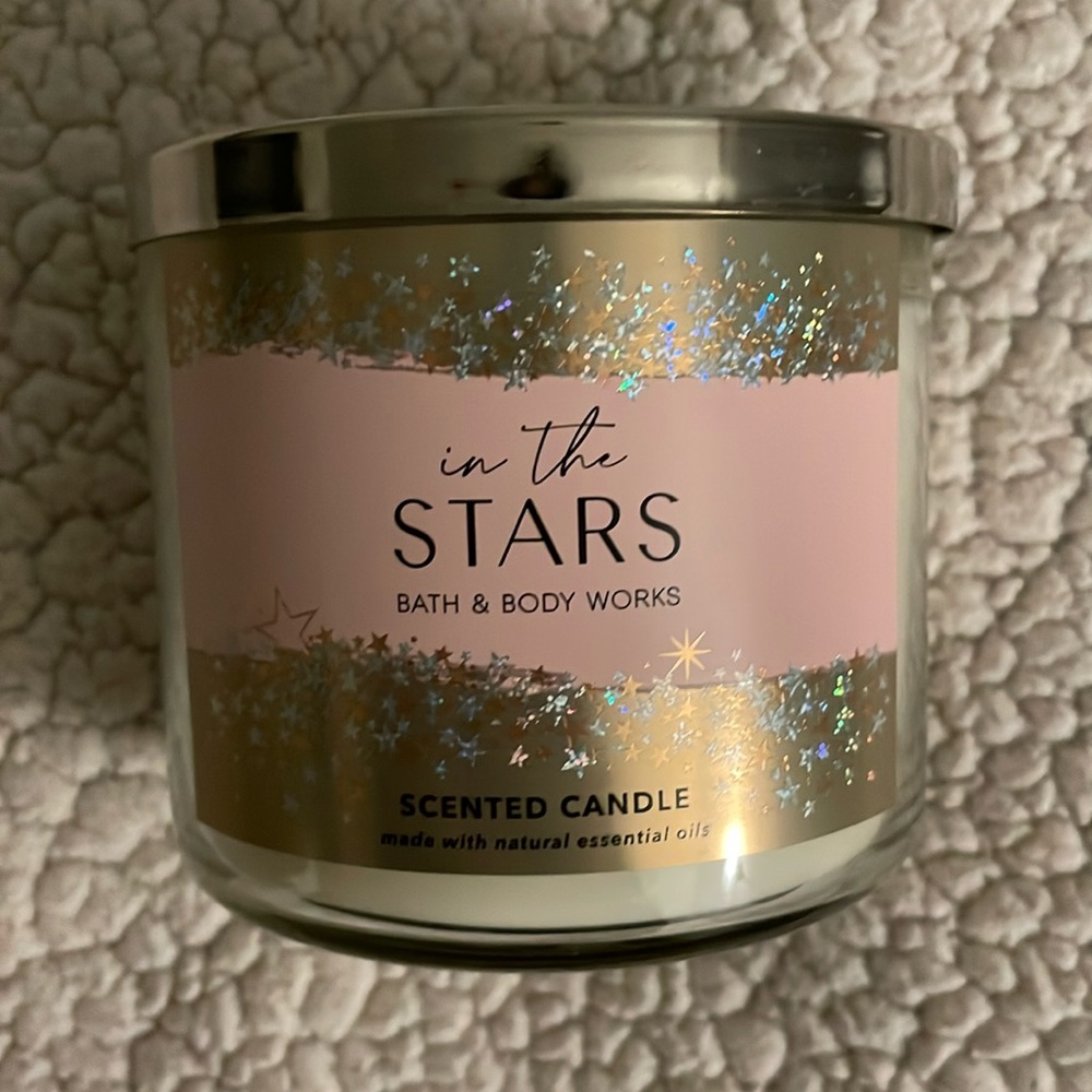 In The Stars- Bath and Body Works 3 wick candle
